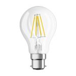Ledvance Classic Performance LED Bulb B22d Pear Filament Clear 7W 806lm - 827 Extra Warm White | Dimmable - Replaces 60W