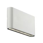 Nordlux Kniver Wall Light Aluminium White 8.5W 350lm - 830 Warm White
