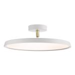 DFTP by Nordlux LED Pendant Kaito Metal White 24W 1840lm - 830 Warm White | Dimmable