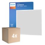 Multipack 4x Philips LED Panel Ledinaire RC065B 28W 3400lm - 840 Cool White | 60x60cm - UGR <22
