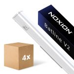 Multipack 4x Noxion LED Batten Batline V2.0 15W 1855lm - 830-865 CCT | 115cm