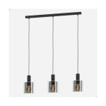 Eglo Pendant Gorosiba Steel Black | IP20 - Suitable for 3x E27 