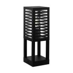 Eglo Pedestal Lamp Alamonte 3 Outdoor Steel Black | Suitable for E27