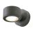 SLV Sitra Wall Light Aluminium Grey | Outdoor - IP44 - Suitable for 1x GX53 