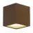 SLV Sitra Cube Wall Light Aluminium Other | Outdoor - IP44 - Suitable for 2x GX53 