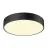 SLV Medo Pro 40 Wall and Ceiling Light Aluminium Black Round 19W 2650lm - 930-940 CCT | IP50 - Best Colour Rendering - Dimmable 
