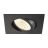 SLV New Tria 68 Spot Aluminium Black Square 11W 700lm 60D - 918-930 Dim To Warm | Cutout 68mm - Best Colour Rendering