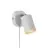 Nordlux Explore Wall Light Metal and Ceramic White | Suitable for GU10