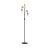 Eglo Floor Lamp Townshend Steel Wood Black Brown | IP20 - Suitable for 2x E27 