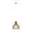 Eglo Pendant Tindori Steel Satin Nickel | IP20 - Suitable for 1x E27 