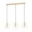 Eglo Pendant Manizales Steel Gold | IP20 - Suitable for 3x E27 