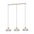 Eglo Pendant Valdiola Steel Sanded | IP20 - Suitable for 3x E27 