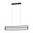 Eglo Pendant Siberia Steel Black 34W 4500lm - 830-865 Tunable White | IP20 - Dimmable 
