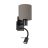Eglo Wall Light Pasteri Steel Black | IP20 - Suitable for 1x E27 