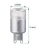 Philips Corepro LED Capsule G9 2.3W 215lm - 827 Extra Warm White | Dimmable - Replaces 25W