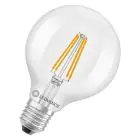 Ledvance Classic LED Globe E27 Globe Filament Clear 3.8W 806lm - 827 Extra Warm White | Replaces 60W