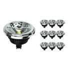 Multipack 10x Noxion Lucent LED Spot GU10 AR111 15W 850lm 40D - 927 Extra Warm White | Best Colour Rendering - Dimmable - Replaces 100W