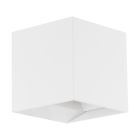Eglo Wall Light Calpi Aluminium White 3.3W 340lm - 830 Warm White | IP44 