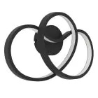 Eglo Wall Light Gianella Steel Black 14.5W 1400lm - 830 Warm White