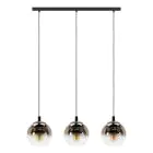 Eglo Pendant Ariscani 1 Steel Black | Suitable for 3x E27