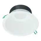 Philips LED Downlight Coreline DN142B Aluminium White 19.2W 2300lm 60D - 830 Warm White | Cutout 200mm - IP20 - Dimmable - White Reflector - Emergency